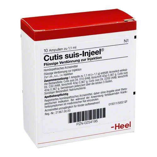 CUTIS suis Injeel Ampullen - 1