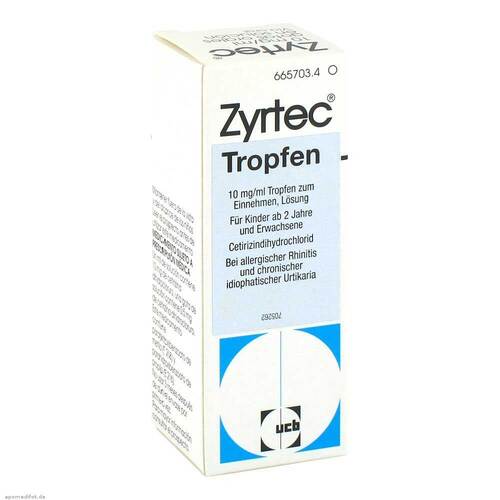 Zyrtec 10 mg / ml Tropfen - 1
