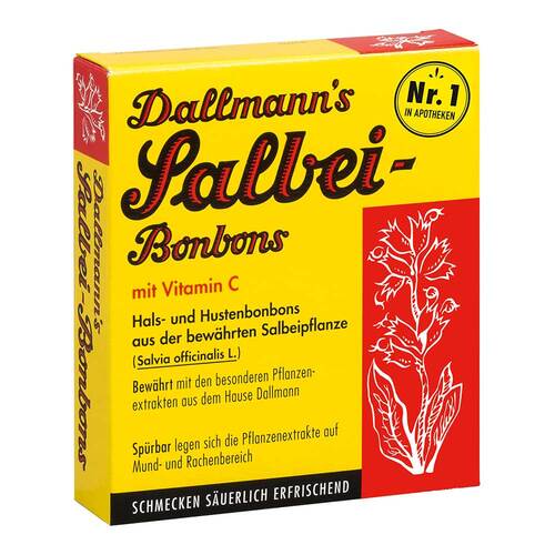 DALLMANN'S Salbei Bonbons mit Vitamin C . - 1