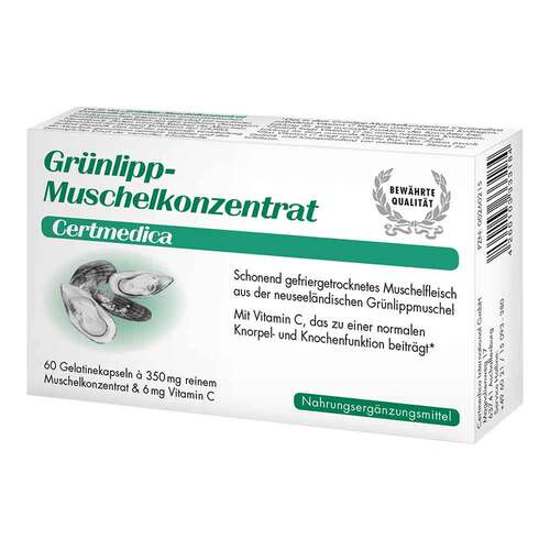 Gr&uuml;nlippmuschel Konzentrat Kapseln - 1