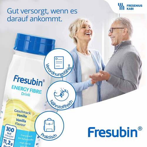 Fresubin Energy Fibre Drink Mischkarton Trinkflasche  - 2