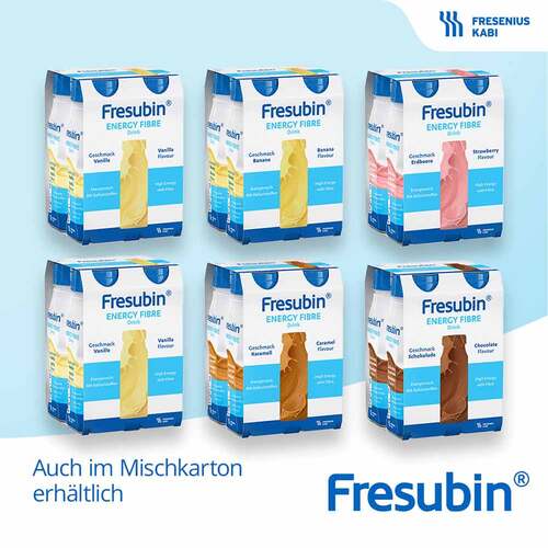 Fresubin Energy Fibre Drink Mischkarton Trinkflasche  - 6