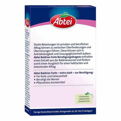 Abtei Baldrian forte &uuml;berzogene Tabletten - 5