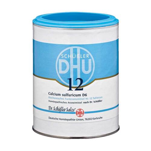 BIOCHEMIE DHU 12 Calcium sulfuricum D 6 Tabletten - 1