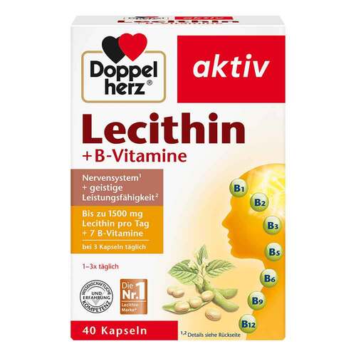 Doppelherz Lecithin + B-Vitamine Kapseln - 1