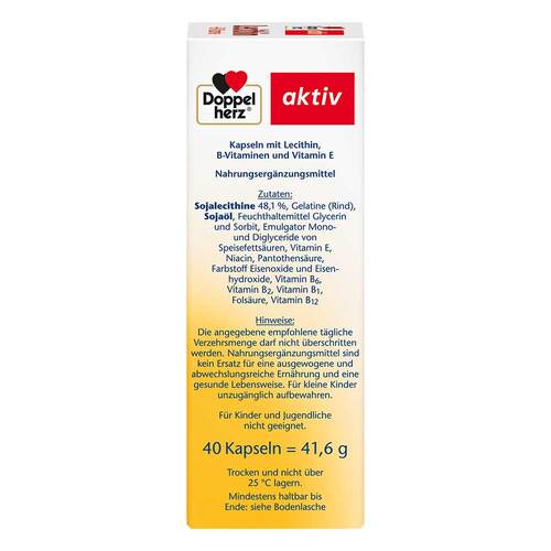 Doppelherz Lecithin + B-Vitamine Kapseln - 3