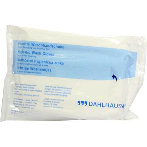 WASCHHANDSCHUHE waschen ohne Wasser - 1