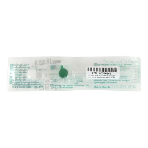 VASOFIX Braun&uuml;le 18 G 45 mm gr&uuml;n - 1
