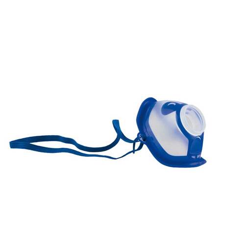 MICRODROP RF7 Maske Kind blau transparent - 1