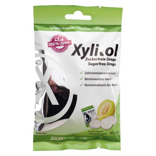 MIRADENT Xylitol Drops zuckerfrei Melon - 1