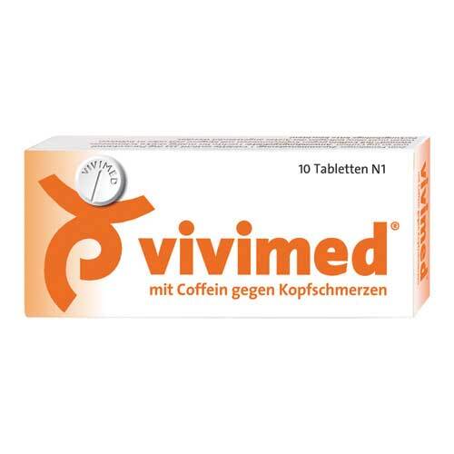 Vivimed mit Coffein gegen Kopfschmerzen Tabletten - 1