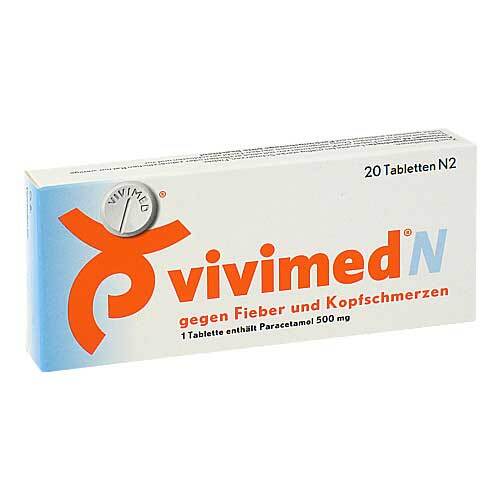 Vivimed N gegen Fieber und Kopfschmerzen Tabletten - 1