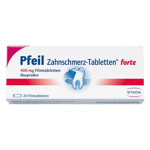 Pfeil Zahnschmerz-Tabletten forte Filmtabletten - 1