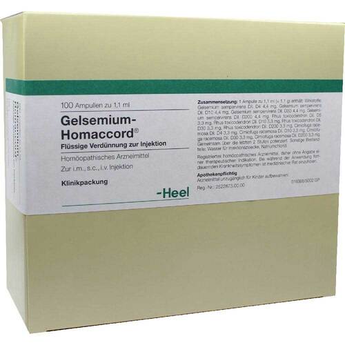 GELSEMIUM HOMACCORD Ampullen - 1