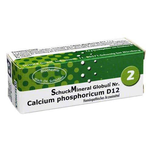 SCHUCKMINERAL Globuli 2 Calcium phosphoricum D 12 - 1