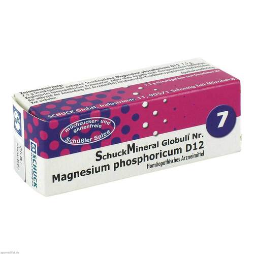 SCHUCKMINERAL Globuli 7 Magnesium phosphoricum D12 - 1