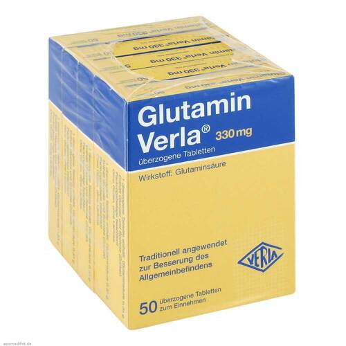 Glutamin Verla &uuml;berzogene Tabletten - 1