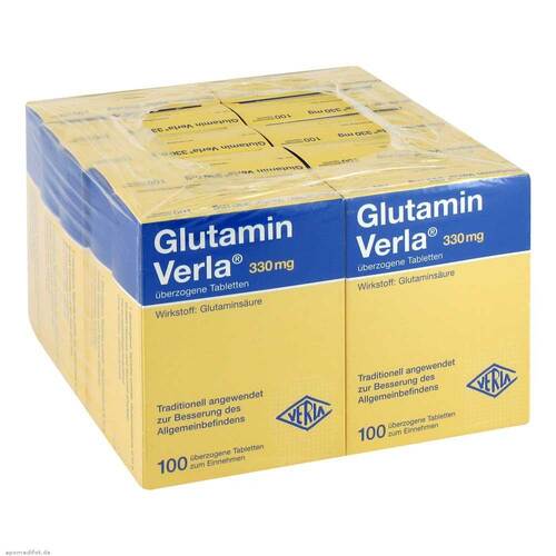 Glutamin Verla &uuml;berzogene Tabletten - 1