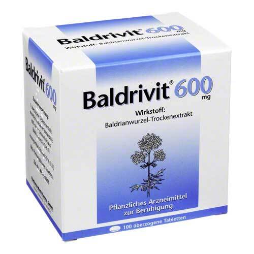 Baldrivit 600 mg &uuml;berzogene Tabletten - 1
