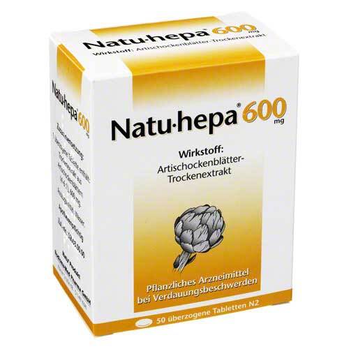 Natu Hepa 600 mg &uuml;berzogene Tabletten - 1