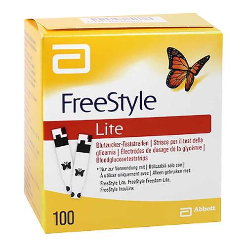 FREESTYLE Lite Teststreifen ohne Codieren - 1