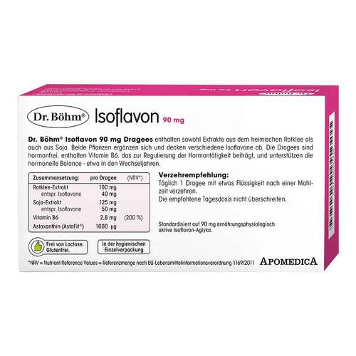 DR.B&Ouml;HM Isoflavon 90 mg Dragees - 2