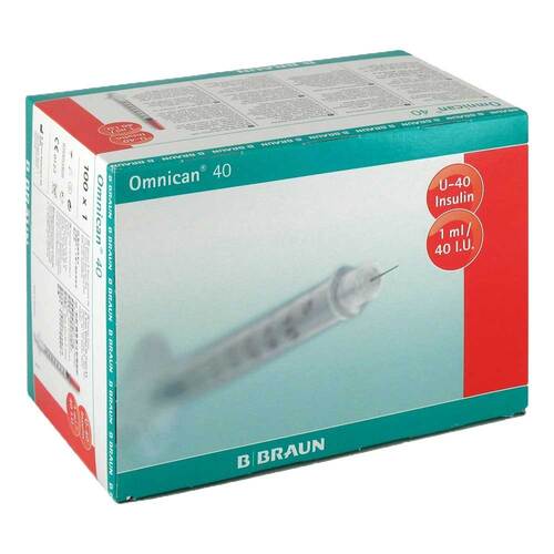 Omnican Insulinasenspray 1 ml U40 mit Kan&uuml;le0,30x8 mm einz. - 1