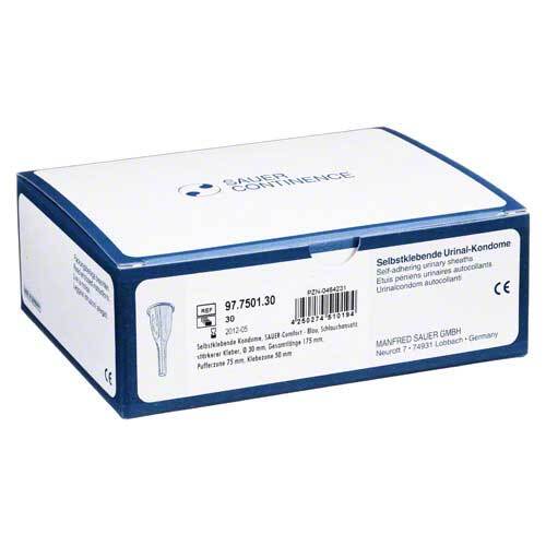 Sauer Comfort selbstklebend Urinalkond.130mm Drm.30mm - 1