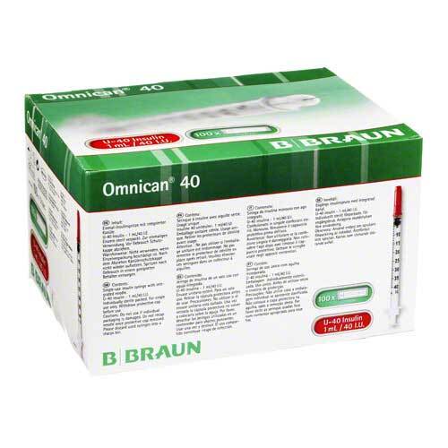 Omnican Insulinasenspray 1 ml U40 mit Kan&uuml;le0,30x12 mm einz. - 1