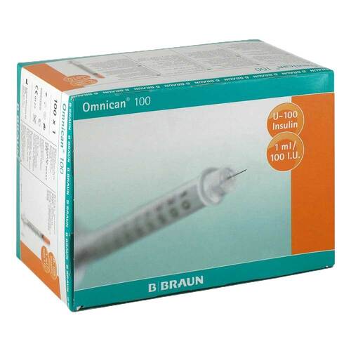 Omnican Insulinasenspray 1 ml U100 mit Kan&uuml;le0,30x12 mm ein. - 1