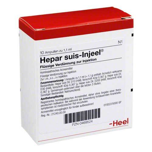 HEPAR SUIS Injeel Ampullen - 1