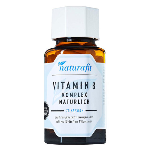 Naturafit Vitamin B Komplex nat&uuml;rlich Kapseln - 1