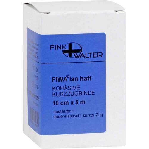 Kompressionsbinde 10cmx5m koh&auml;siv mit kurzem Zug - 1