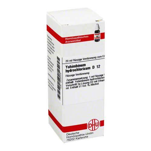 YOHIMBINUM HYDROCHLORICUM D 12 Dilution - 1