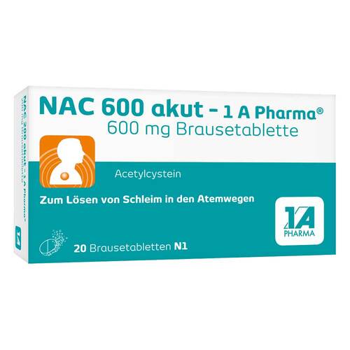Nac 600 akut-1A Pharma Brausetabletten - 1