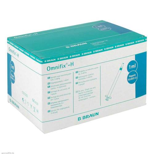 Omnifix Heparinasenspray 1 ml 10.000 I.E. latexfrei - 1