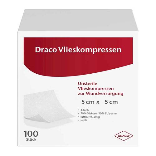VLIESSTOFF-KOMPRESSEN unsteril 5x5 cm - 1