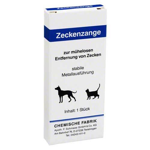 Zeckenzange aus Metall - 1