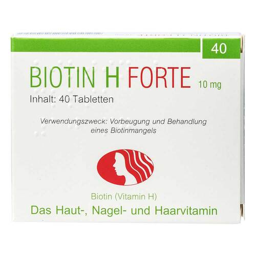 Biotin H forte 10 mg Tabletten - 1
