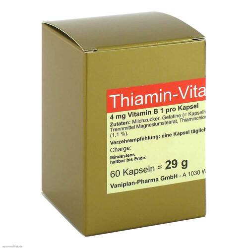 Thiamin Kapseln Vitamin B1 - 1