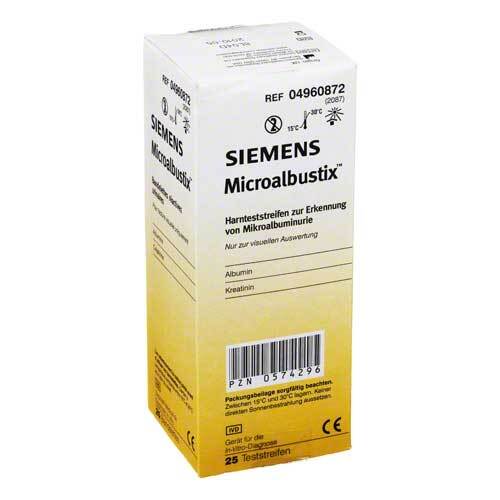 Microalbustix Harnteststreifen visuell auswertb. - 1