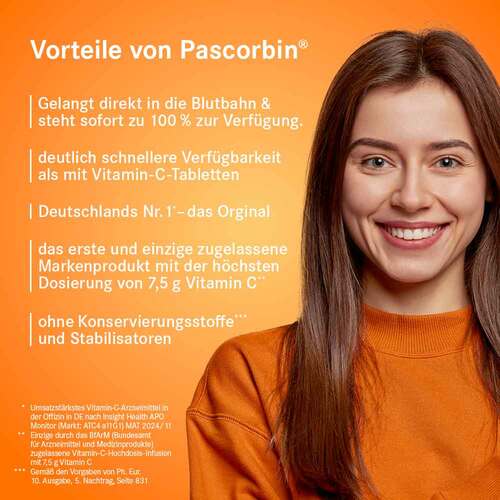 Pascorbin Injektionsl&ouml;sung Injektionsflasche - 3
