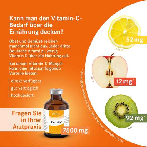 Pascorbin Injektionsl&ouml;sung Injektionsflasche - 6