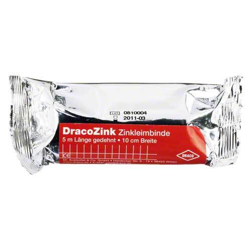 Zinkleimbinde Dracozink 10 cmx5m - 1
