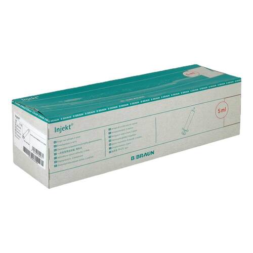 Injekt Solo Spritze 5 ml LL zentrisch Pvc-frei - 1