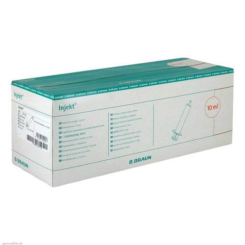Injekt Solo Spritze 10 ml LL zentrisch Pvc-frei - 1