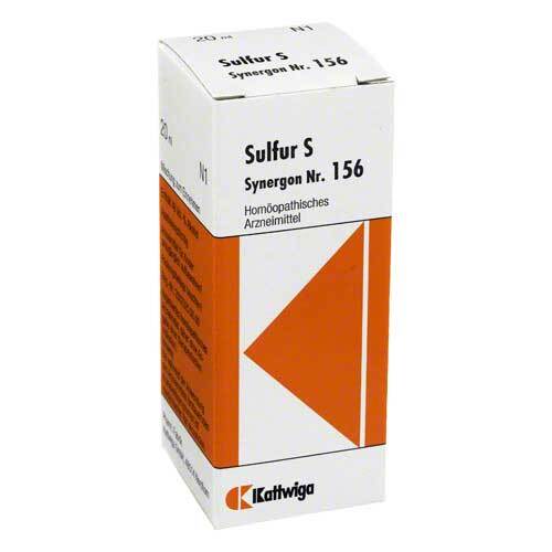 Synergon Komplex 156 Sulfur S Tropfen - 1