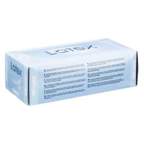 HANDSCHUHE Latex ungepudert large 4389 - 1