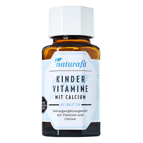 Naturafit Kindervitamine mit Calcium Lutschtabletten - 1