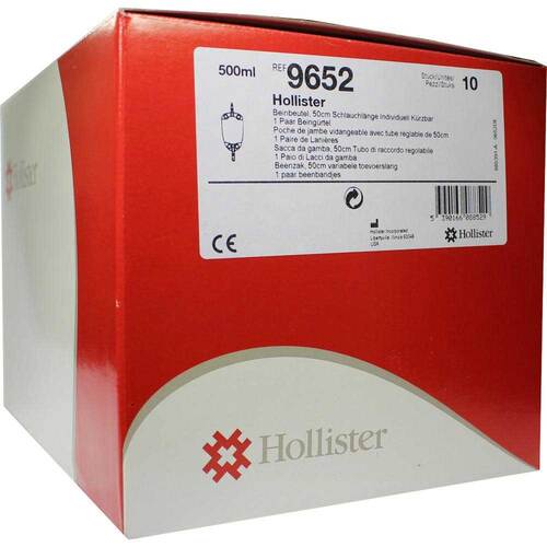 Hollister Urin Beinbeutel mit Ablauf 500 ml unsteril - 1